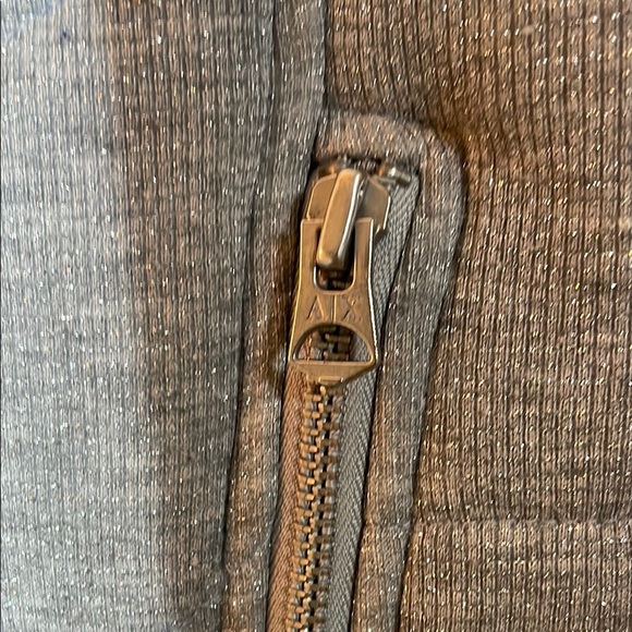 ARMANI EXCHANGE Women's Gray Quilted Vest - Picture 3 of 7